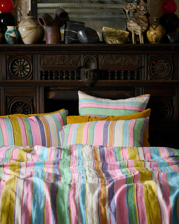 Kip & Co Tangier Days Linen European Pillowcases