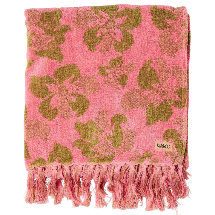 Kip & Co Bloom Terry Bath Sheet