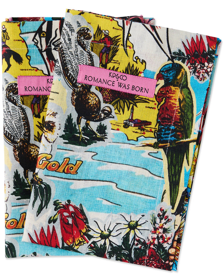 Kip & Co x Romance Was Born Ozzie 4P Napkin Set