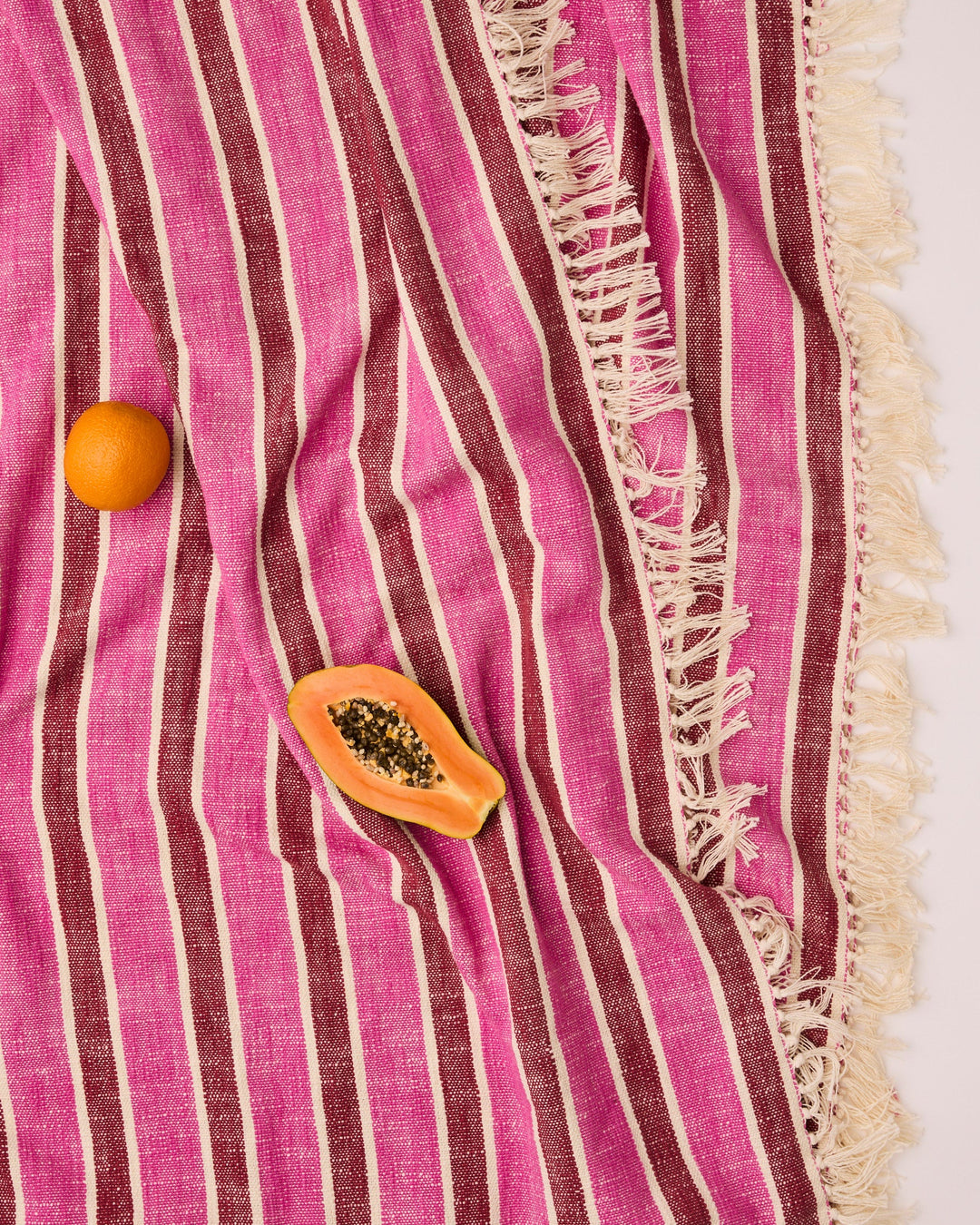 Kip & Co Cherry Sundae Woven Throw