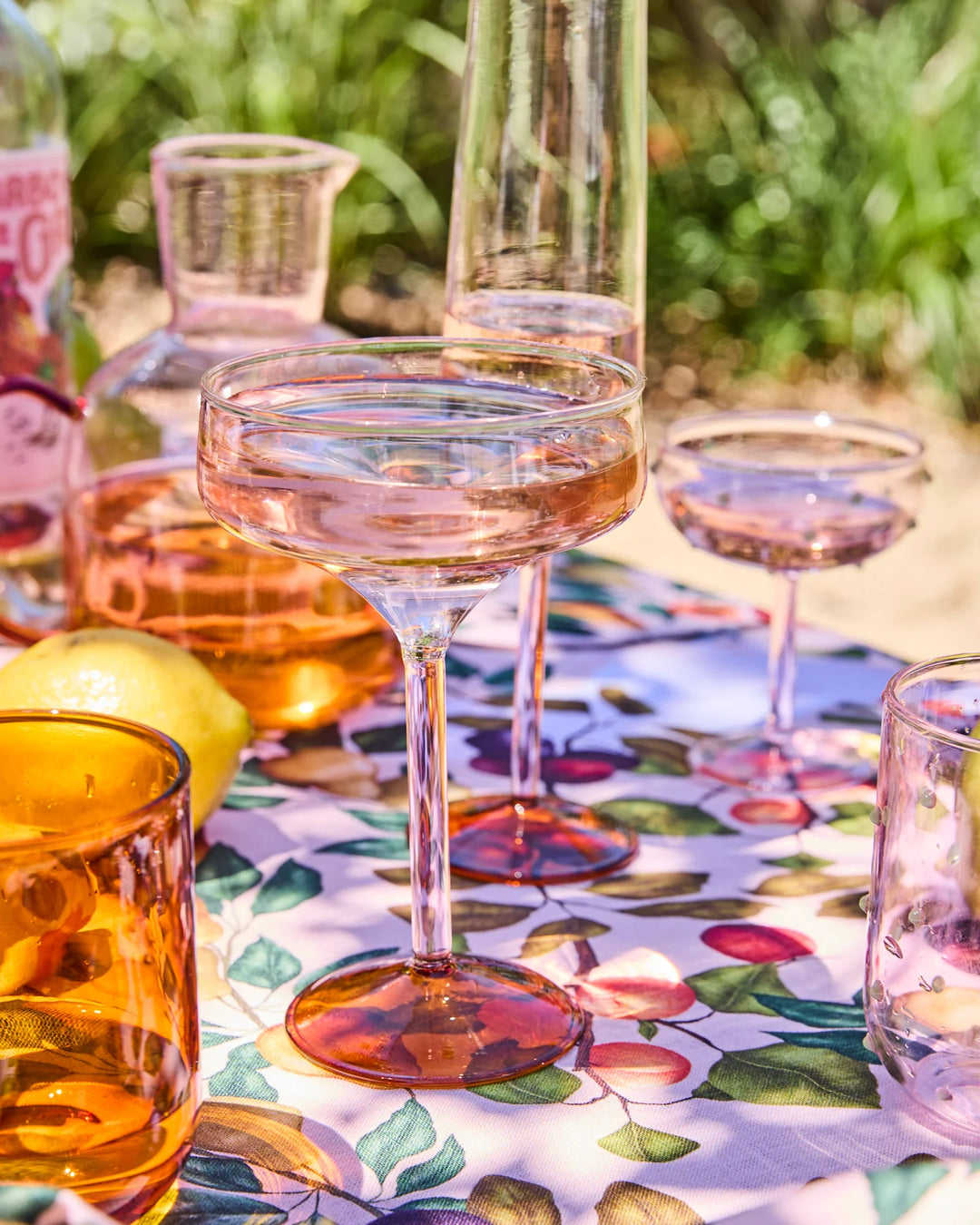 Kip & Co Marshmallow And Marmalade Margarita Glass 2P Set