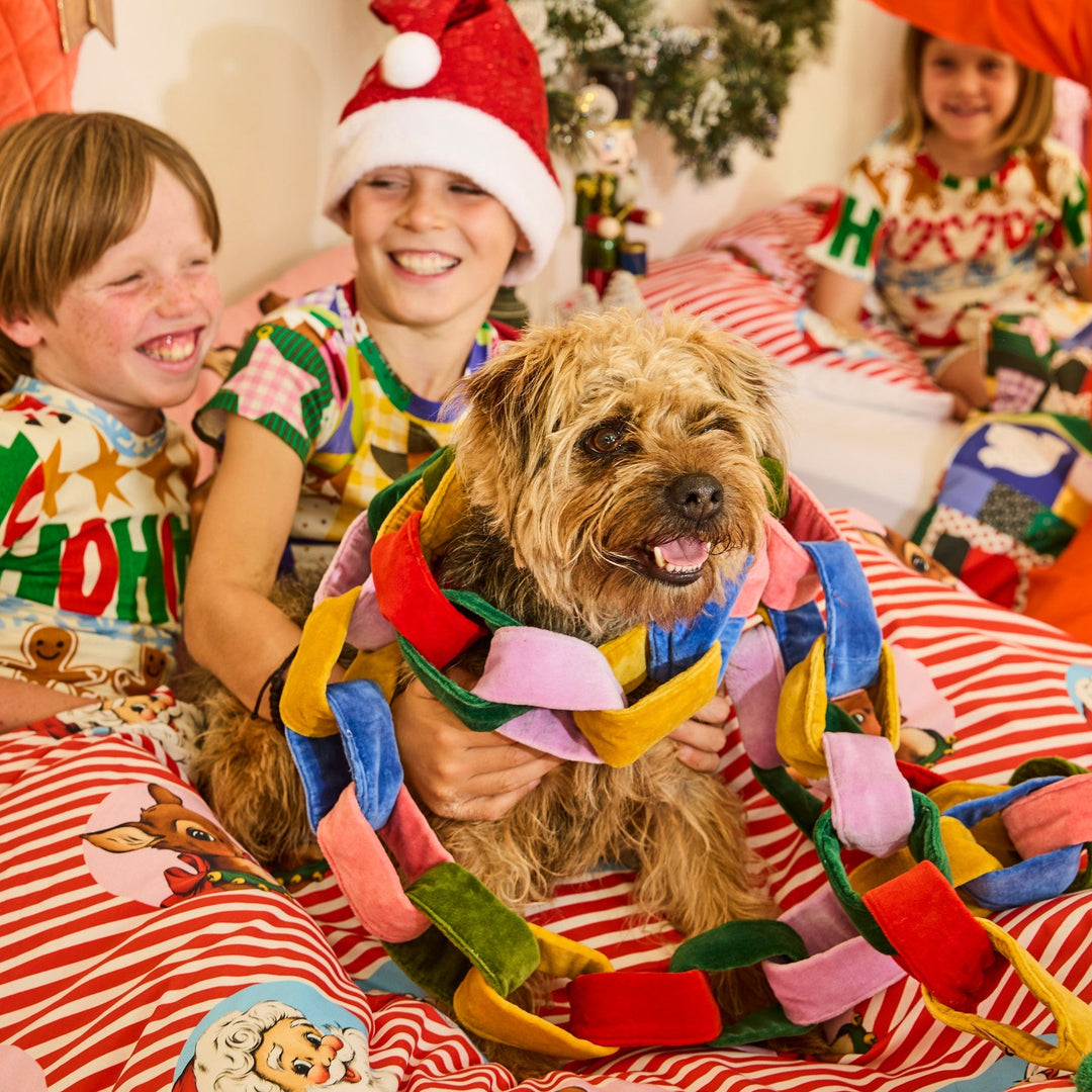 Kip & Co Festive Velvet Chain Garland