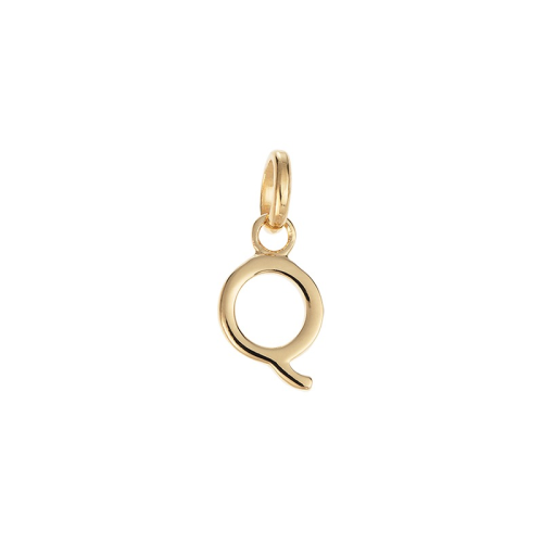Kirstin Ash Initial Outline A-Z 18K Gold Vermeil