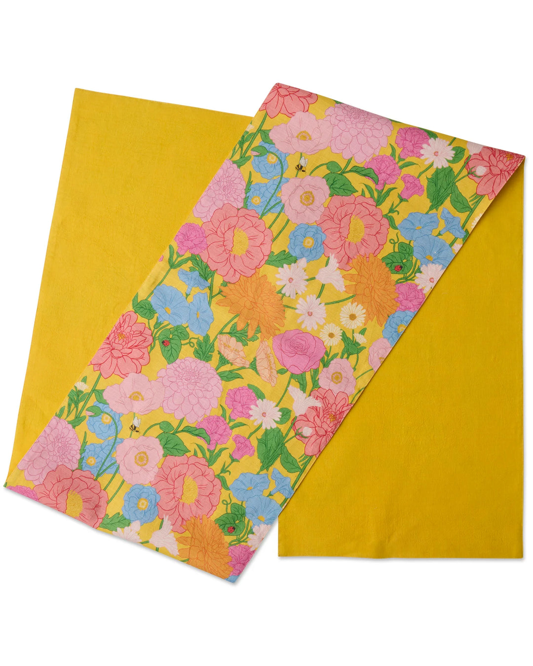 Kip & Co Follow The Sun Yellow Table Runner