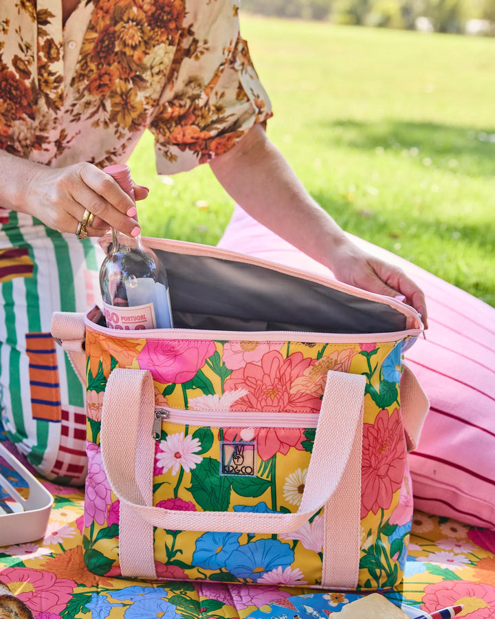 Kip & Co Follow The Sun Yellow Cooler Bag