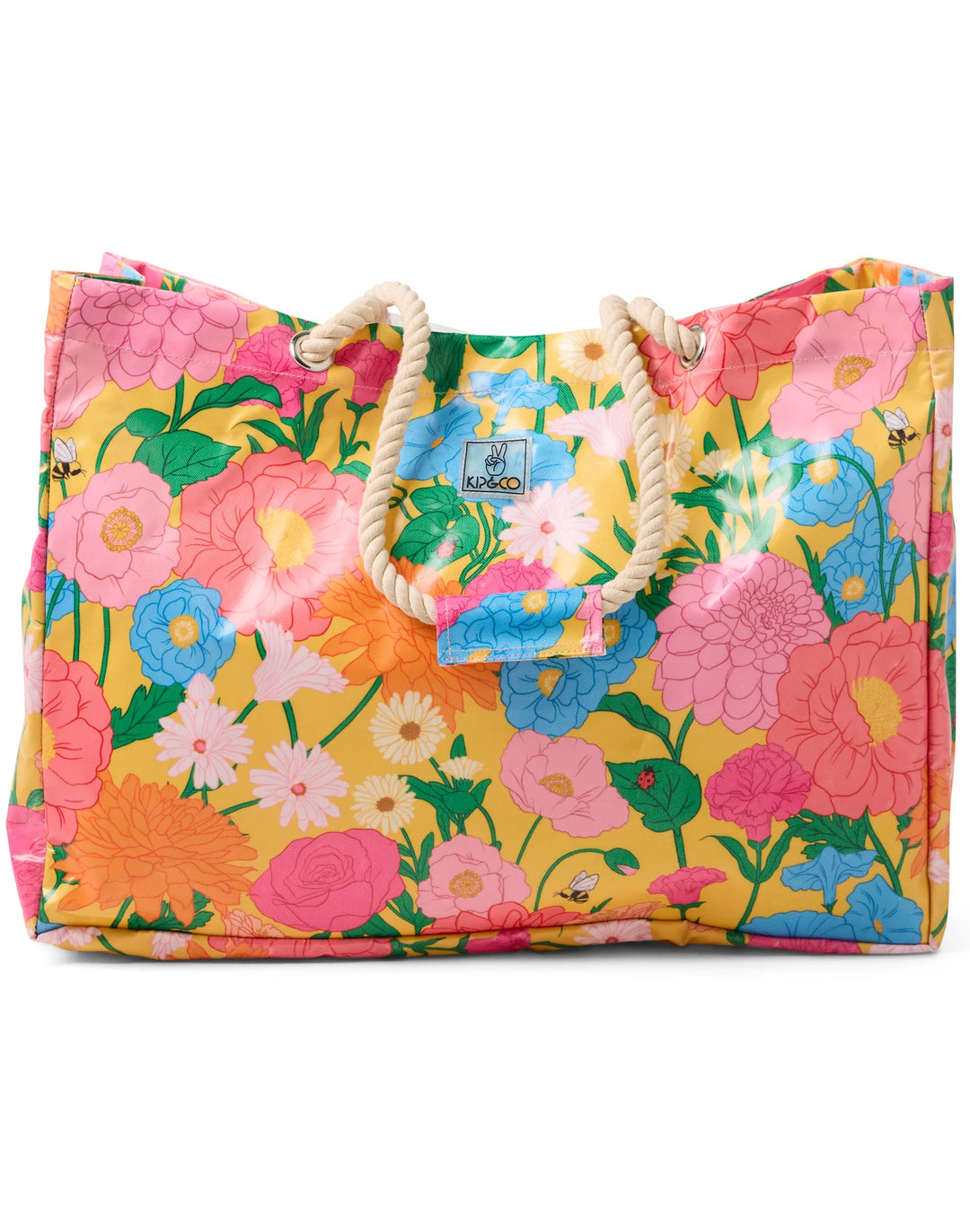 Kip & Co Follow The Sun Yellow Carry All