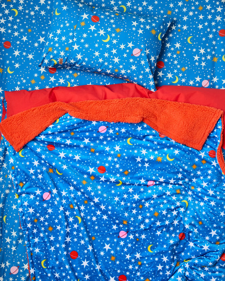 Kip & Co Stars And Moon Kids Kuddle Blanket