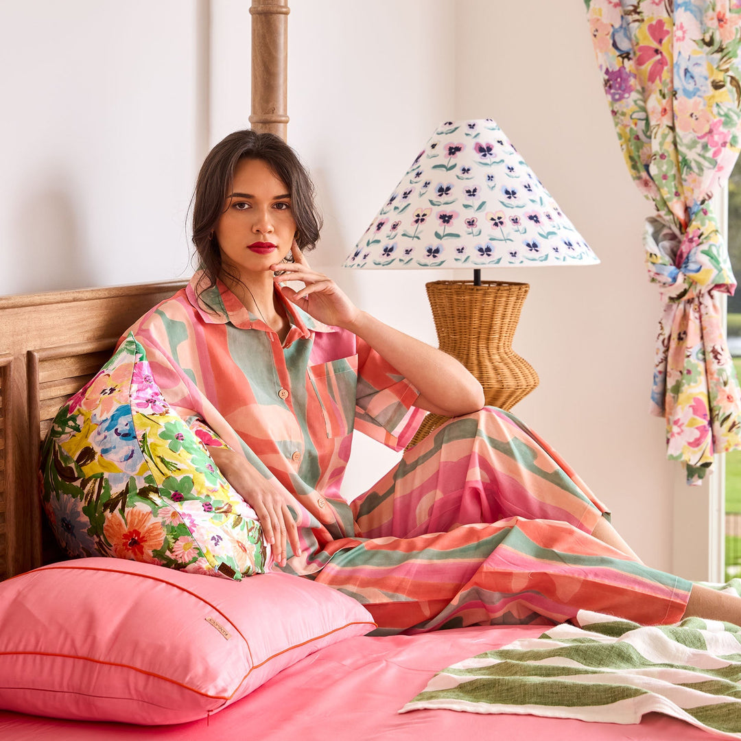Kip & Co Alfresco Silk Pillowcase