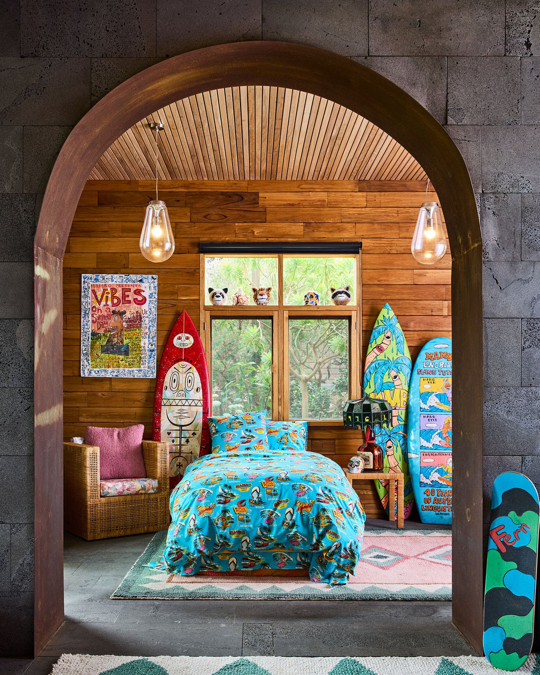 Kip & Co x Mambo Mambo World Organic Cotton Quilt Cover