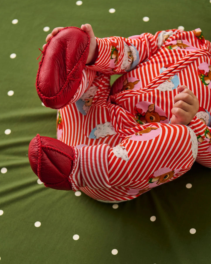 Kip & Co Santa's Little Helper Baby Booties