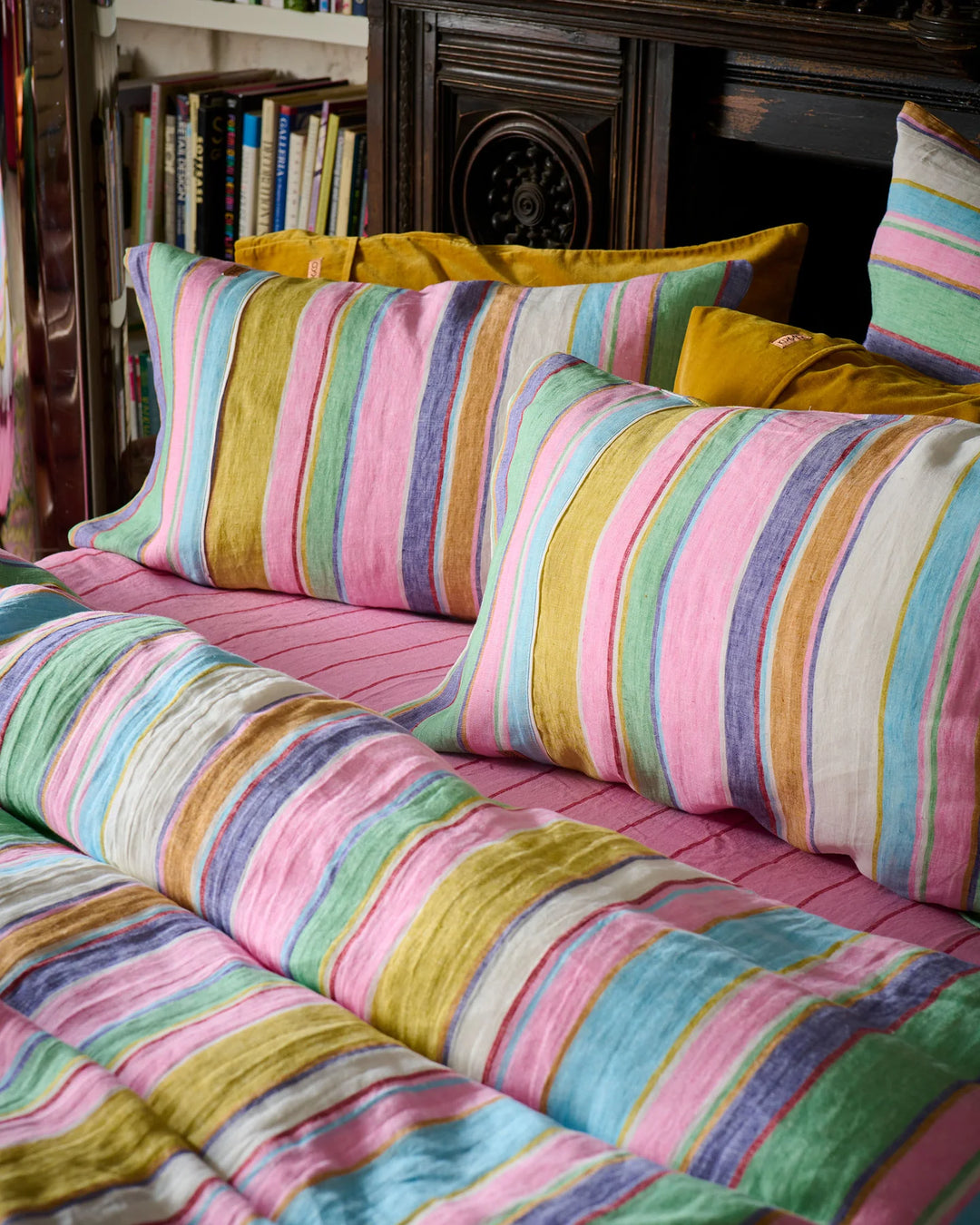 Kip & Co Tangier Days Linen Pillowcases