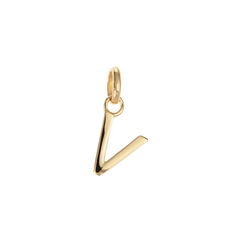 Kirstin Ash Initial Outline A-Z 18K Gold Vermeil