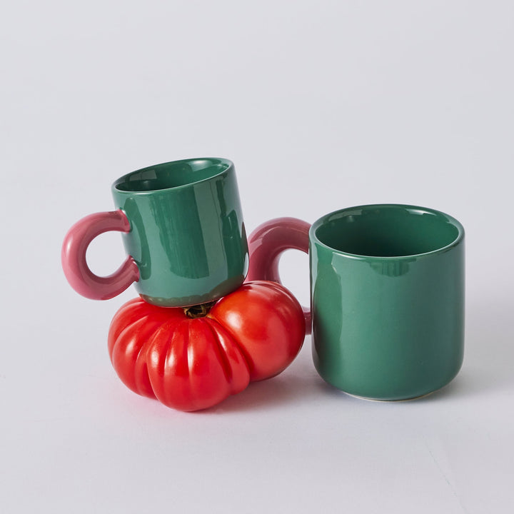 Kip & Co Basil Mug 2P Set