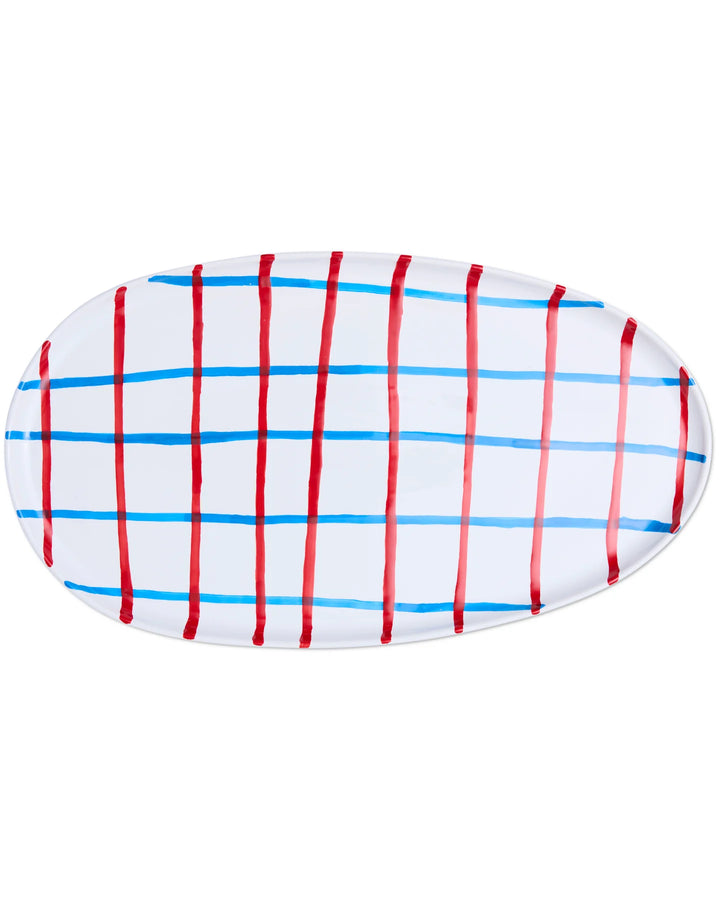 Kip & Co Bon Appetit Tartan Platter