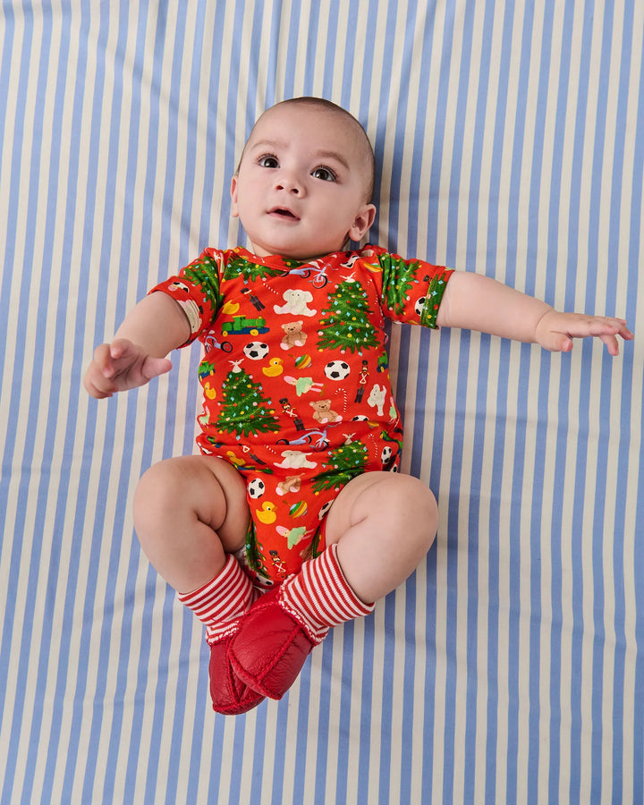 Kip & Co Santa's Little Helper Baby Booties