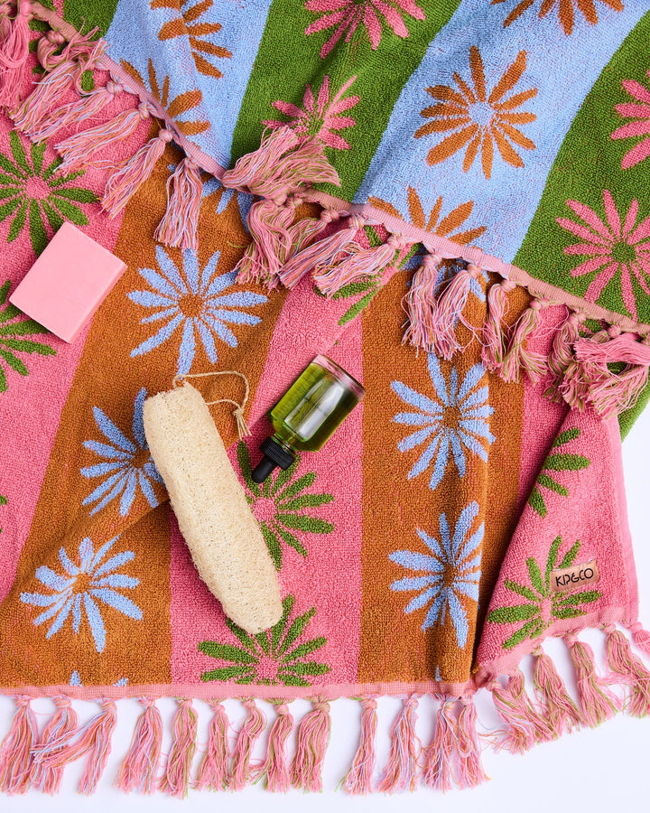 Kip & Co Little Daisy Terry Bath Sheet