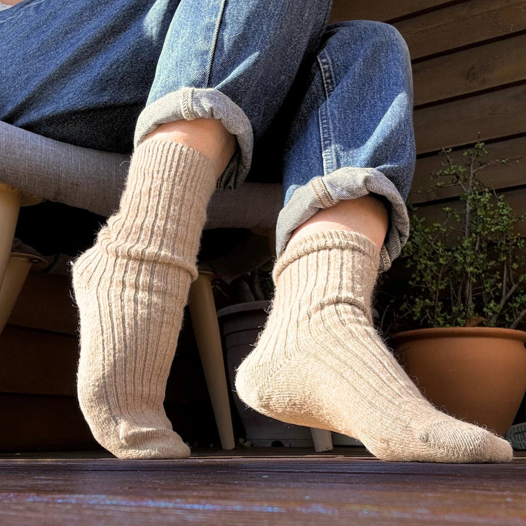 Humphrey Law Alpaca Health Socks - Antelop