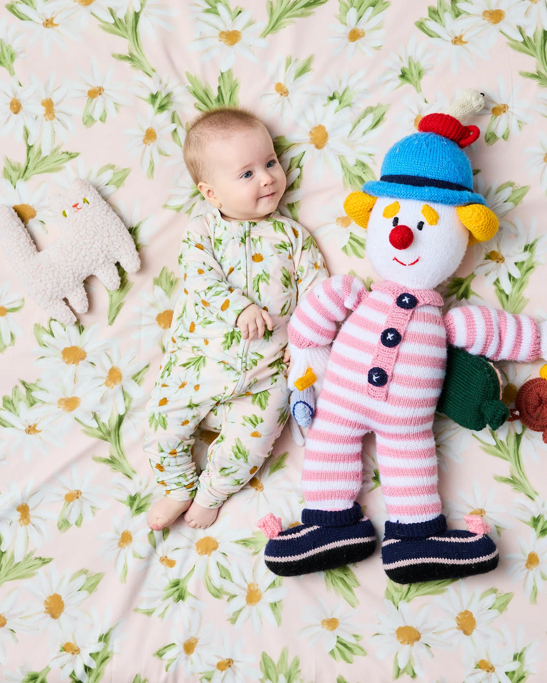 Kip & Co Sweet Daisy Organic Long Sleeve Zip Romper