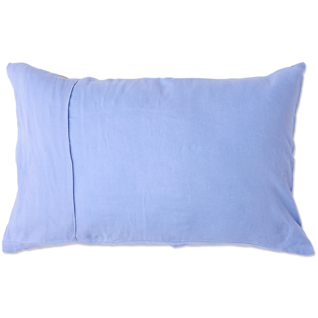 Kip & Co Vista Blue Linen Pillowcases
