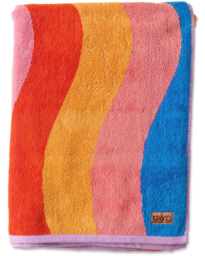 Kip & Co Surfs Up Terry Beach Towel