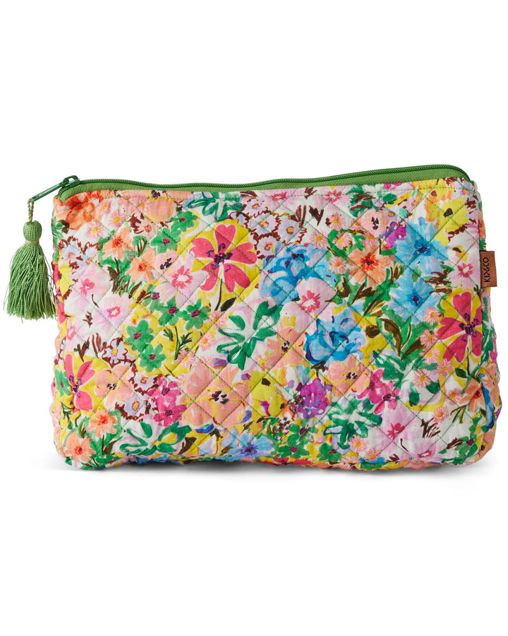 Kip & Co Alfresco Quilted Cotton Toiletry Purse