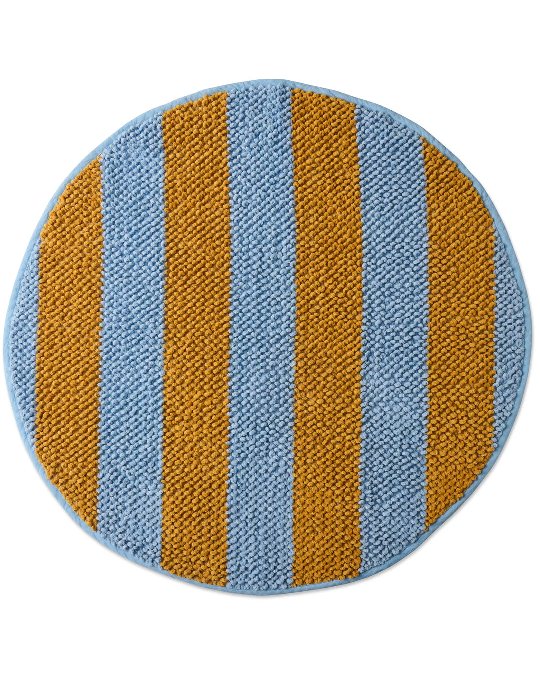 Kip & Co Como Stripe Round Bath Mat