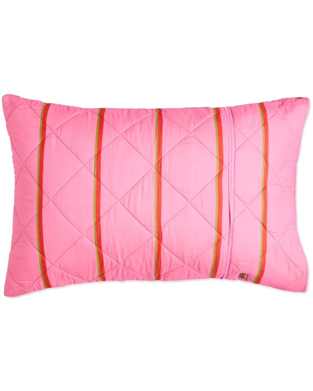 Kip & Co Wategos Soiree Stripe Organic Cotton Quilted Pillowcases