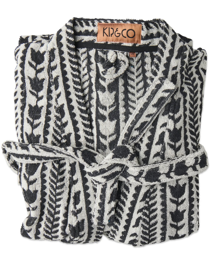 Kip & Co Flower Chain Terry Bath Robe