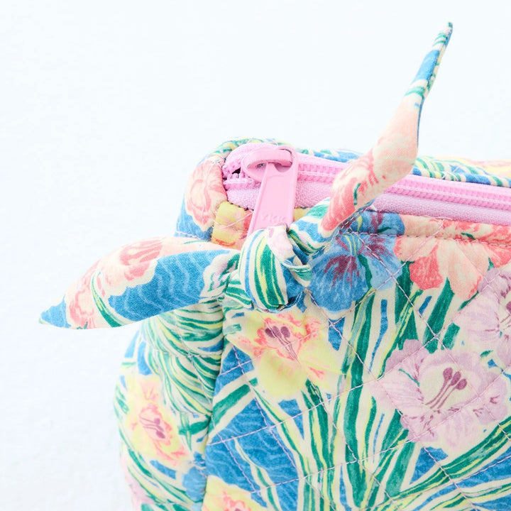 Kip & Co x Anna Spiro Gladiolus Quilted Cotton Toiletry Purse
