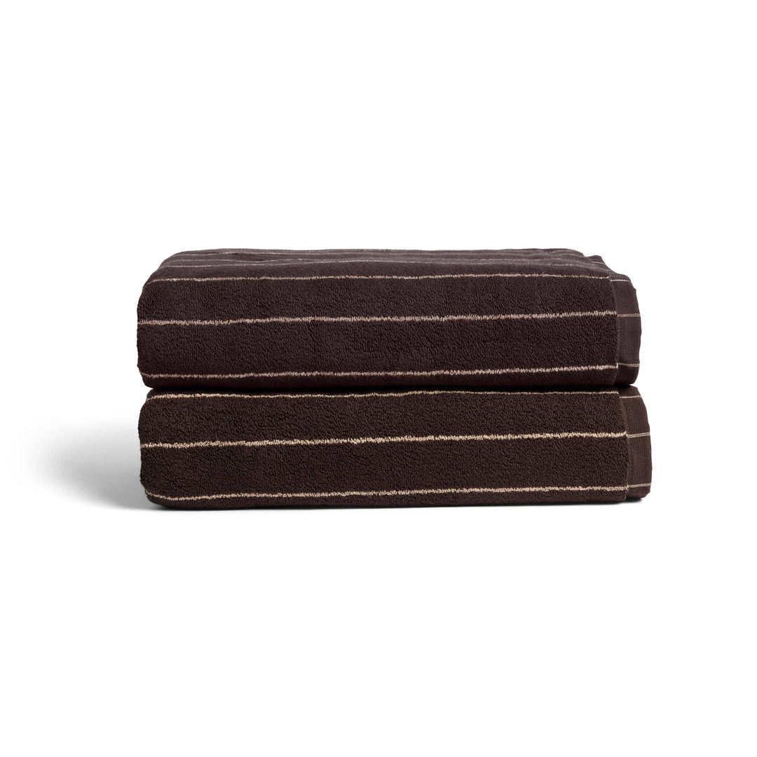 Hommey Bath Sheet - Espresso - Towels