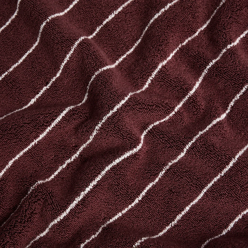 Hommey Bath Sheet - Merlot