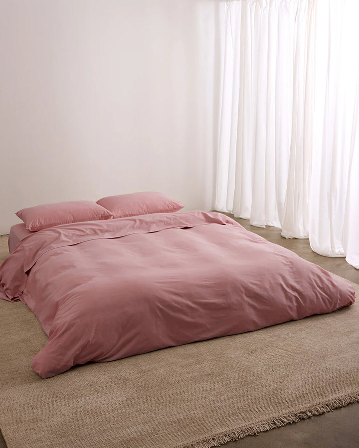 Hommey Quilt Cover - Blush