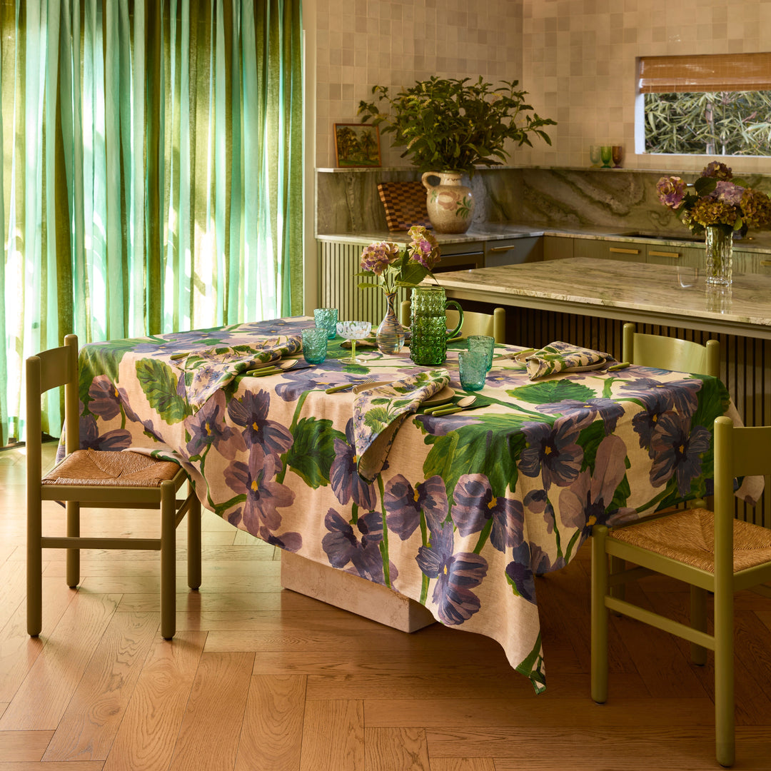 Bonnie & Neil Lilas Blue Tablecloth
