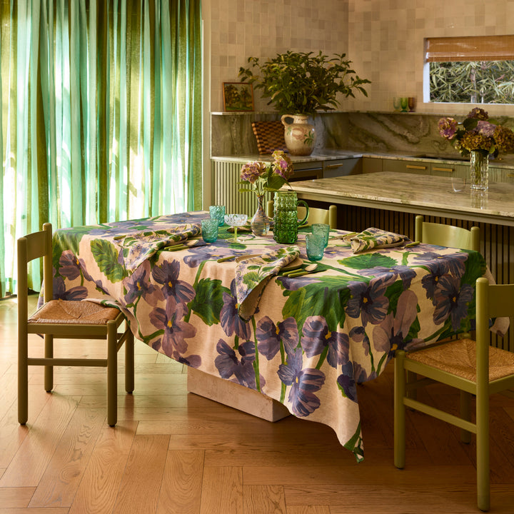 Bonnie & Neil Lilas Blue Tablecloth