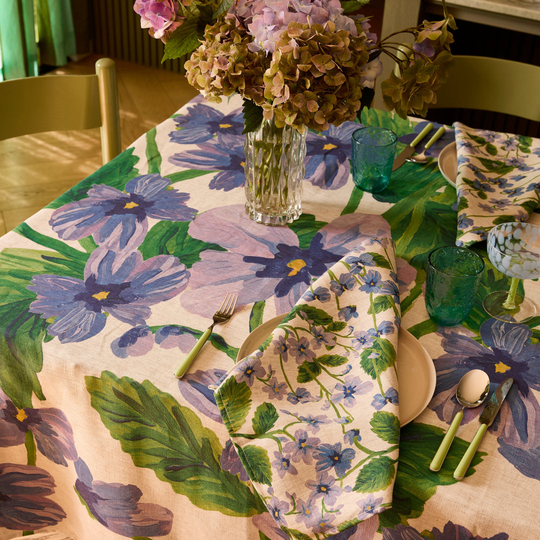 Bonnie & Neil Lilas Blue Tablecloth