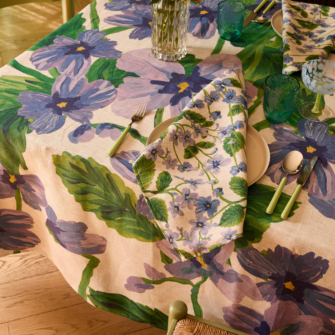 Bonnie & Neil Lilas Blue Tablecloth
