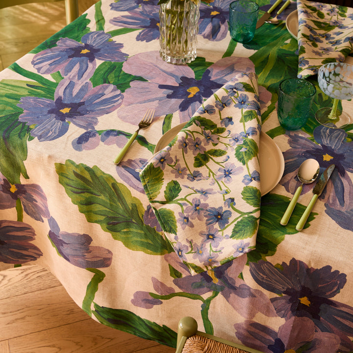 Bonnie & Neil Lilas Blue Tablecloth