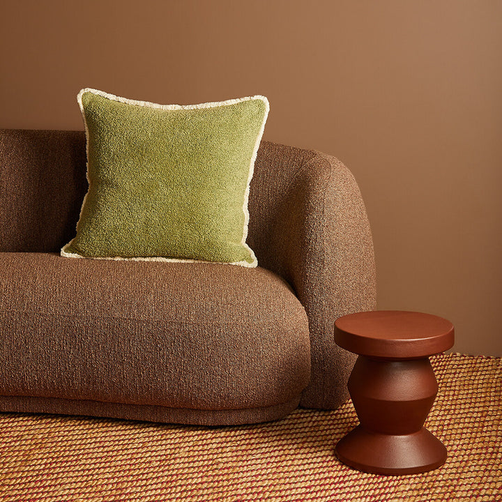Bonnie & Neil Grain Khaki Cushion 50cm