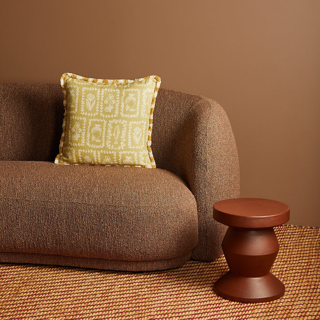 Bonnie & Neil Petra Ecru Cushion 50cm