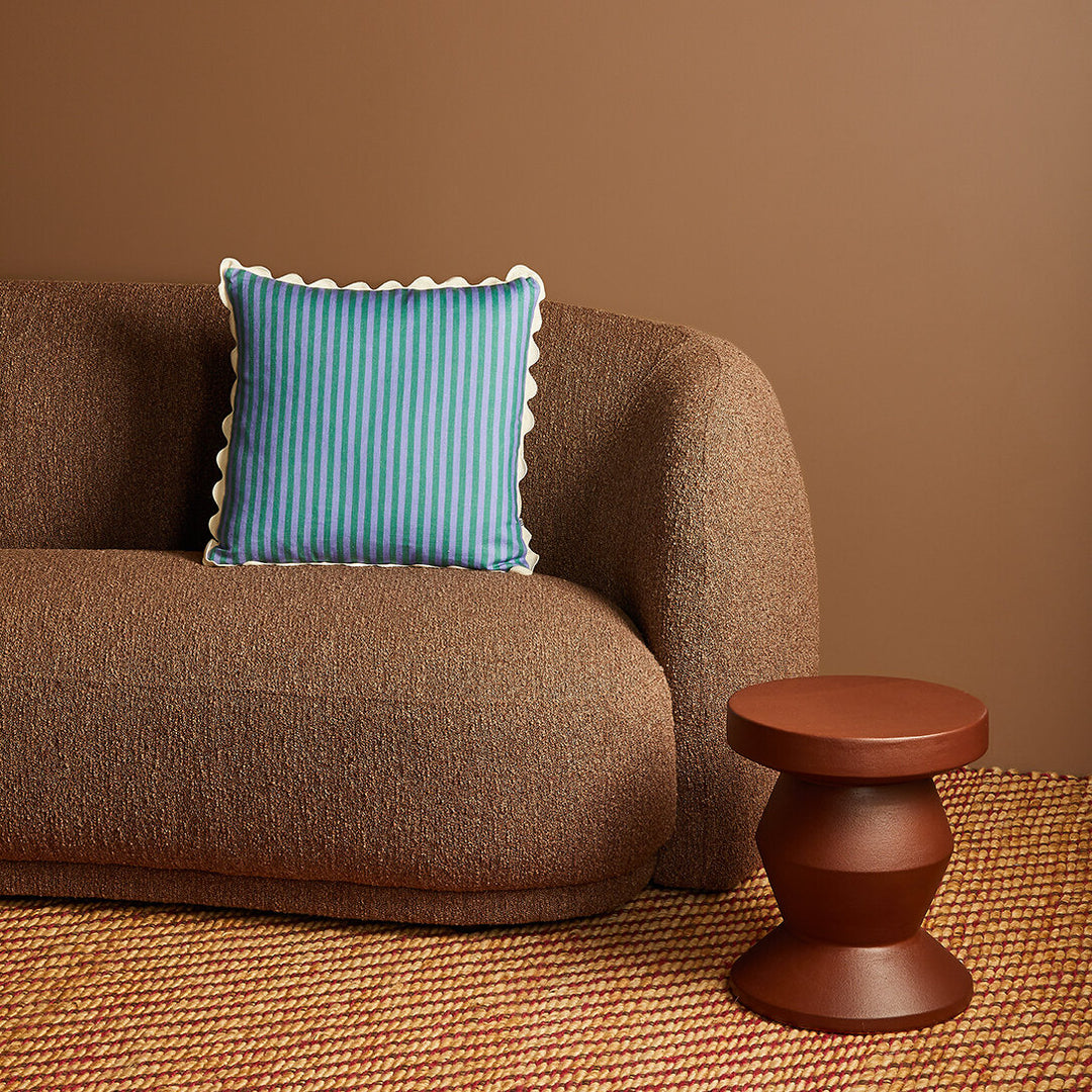 Bonnie & Neil Pinstripe Yves Cushion 50cm
