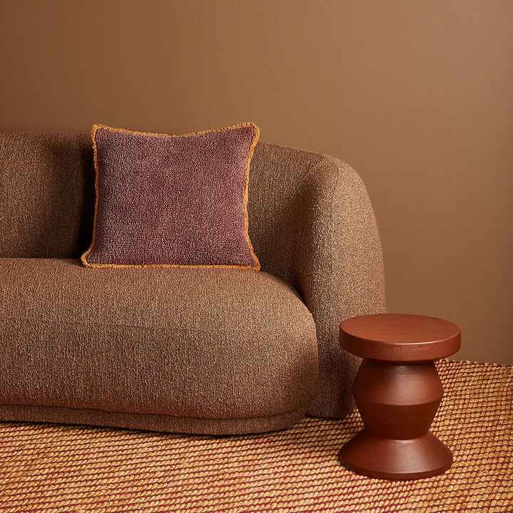 Bonnie & Neil Grain Hazelnut Cushion 50cm