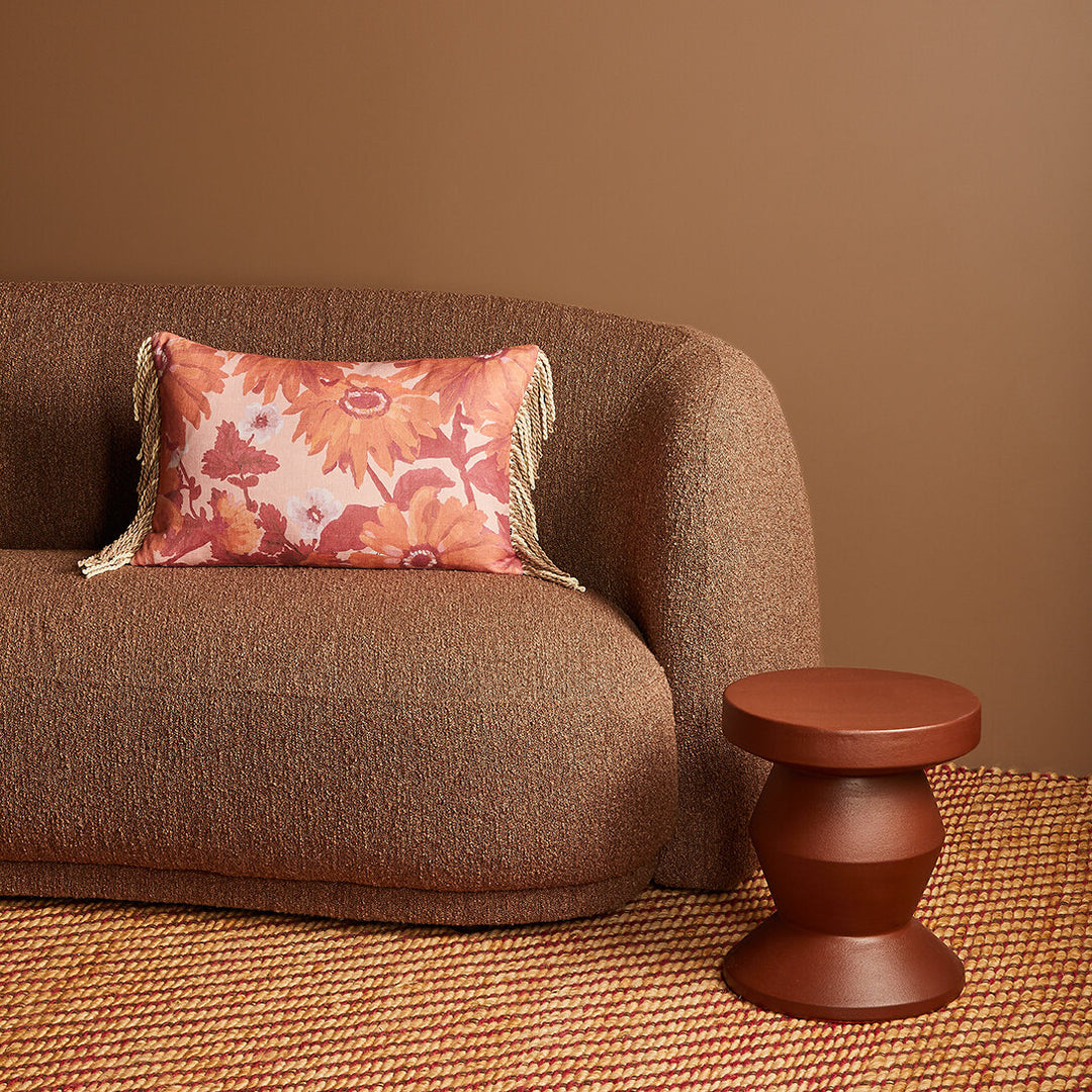 Bonnie & Neil Marigold Rose Cushion 60x40cm