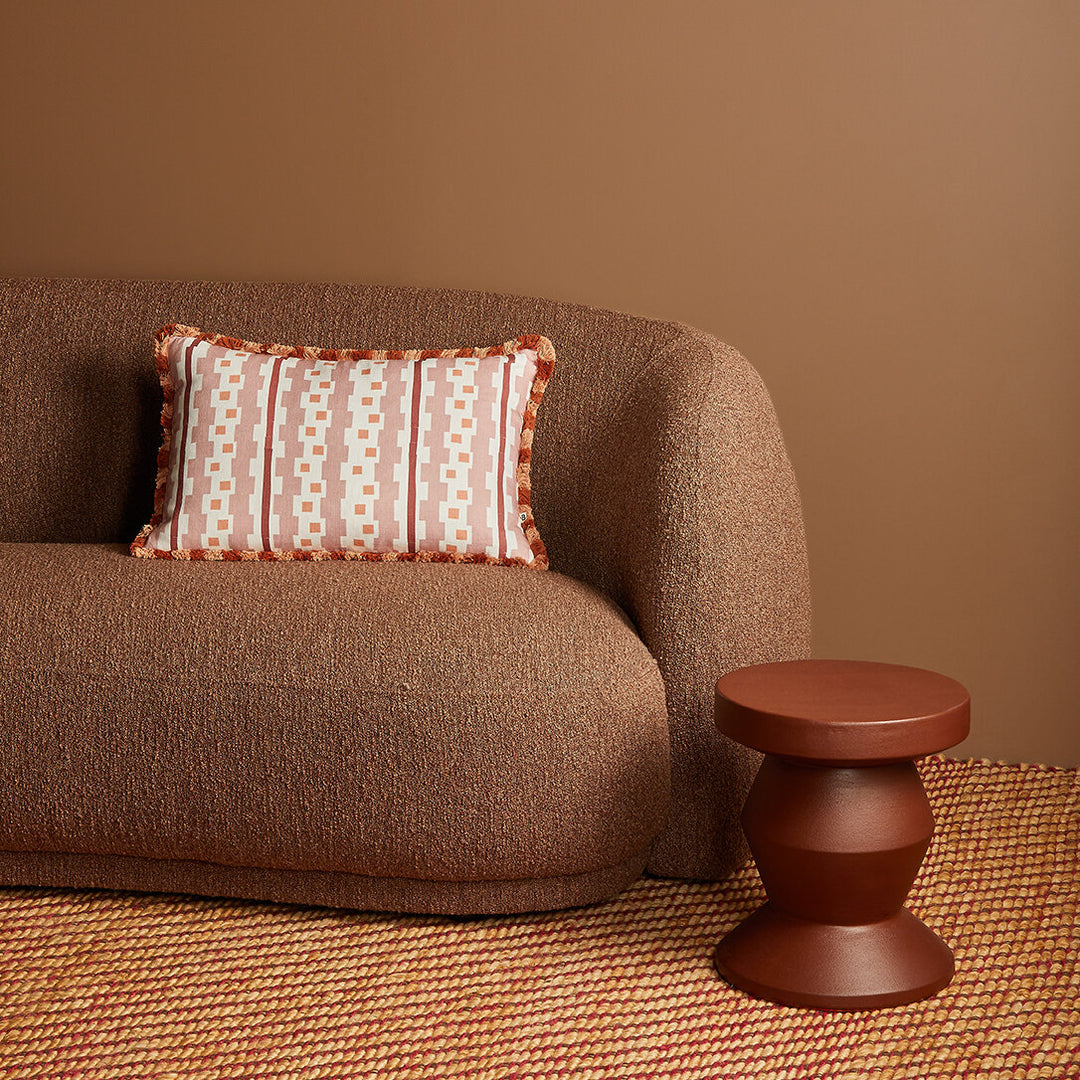 Bonnie & Neil Bauhaus Buff  Cushion 60x40cm