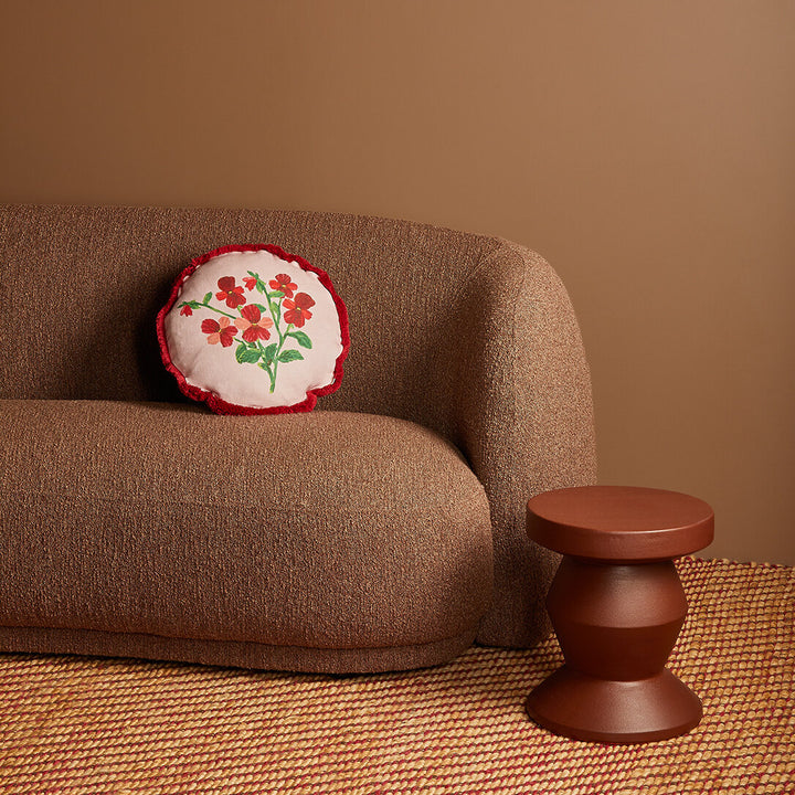 Bonnie & Neil Mini Viola Round Cushion