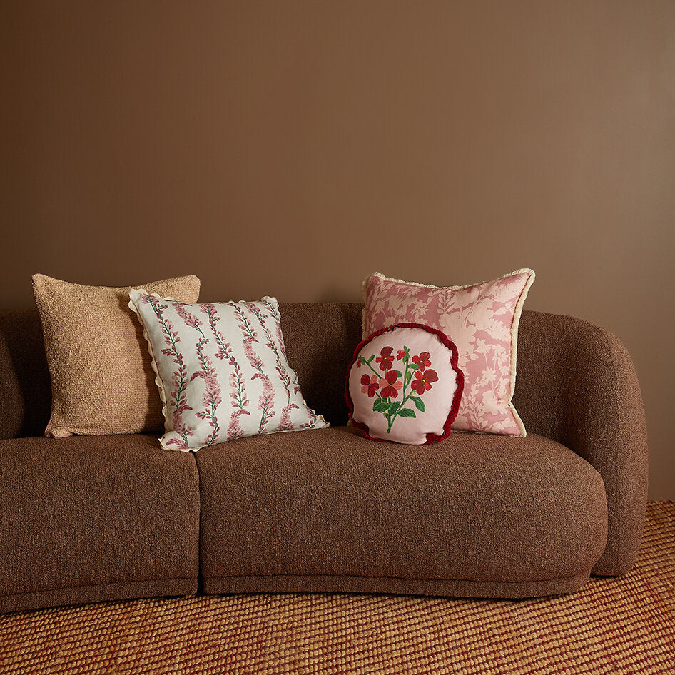 Bonnie & Neil Penny Pink Cushion 60cm