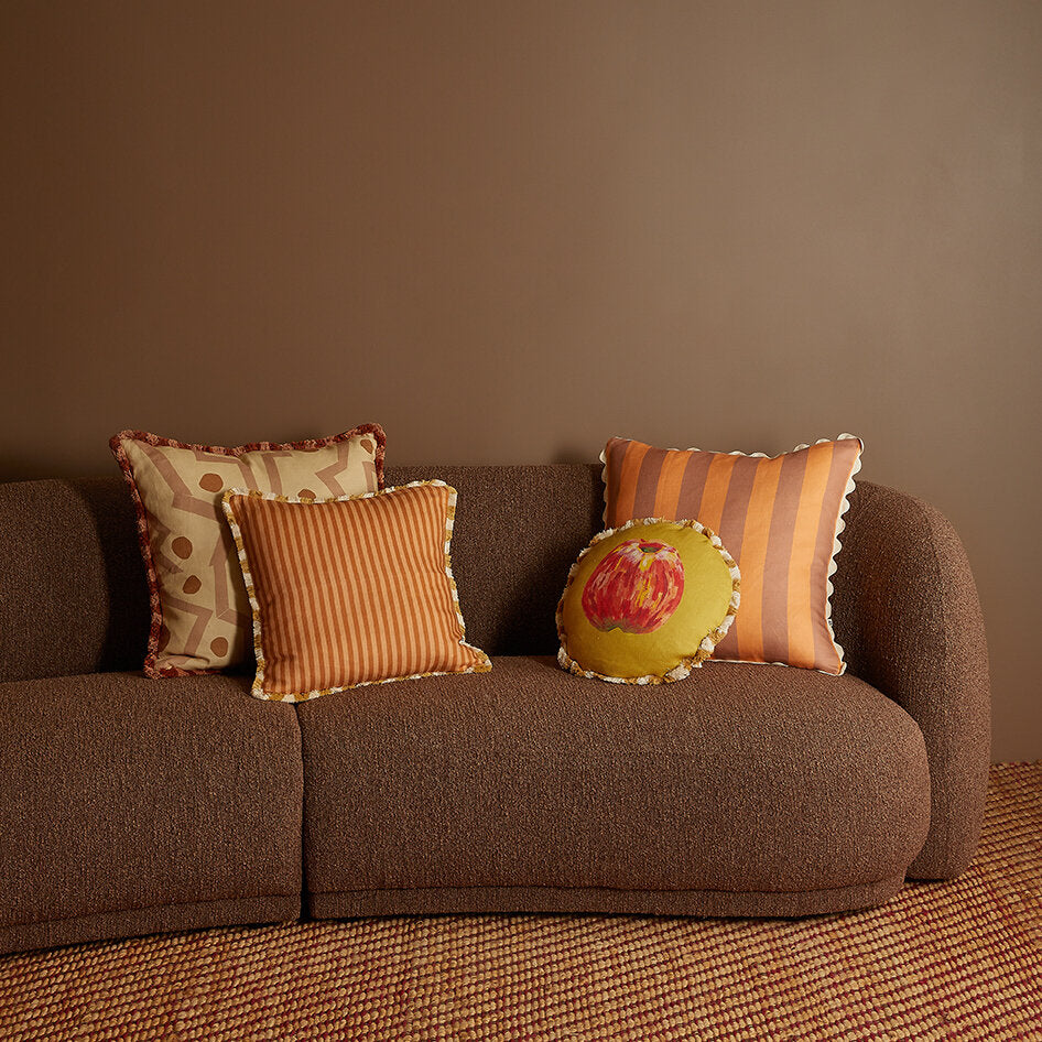 Bonnie & Neil Apple Round Cushion