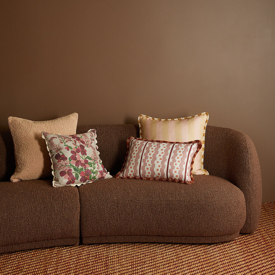 Bonnie & Neil Bauhaus Buff  Cushion 60x40cm