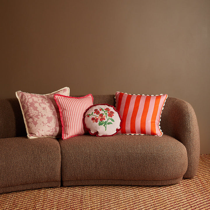 Bonnie & Neil Mini Viola Round Cushion