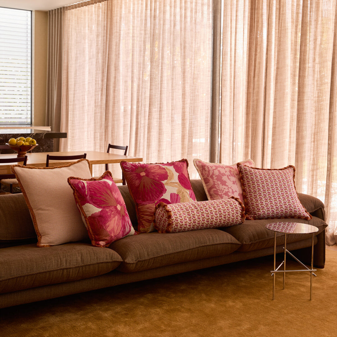 Bonnie & Neil Petal Pink Cushion 60cm