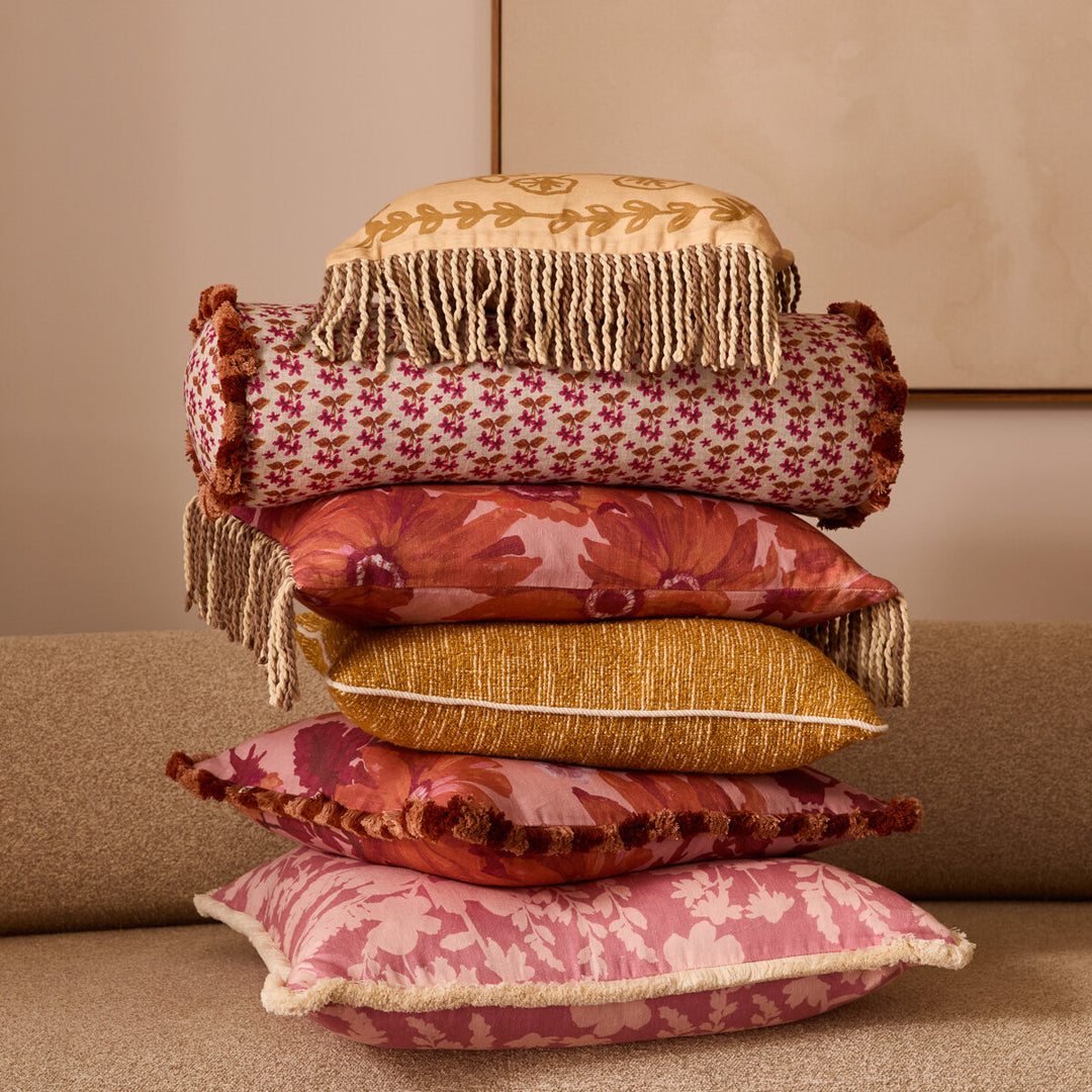 Bonnie & Neil Petal Pink Cushion 60cm